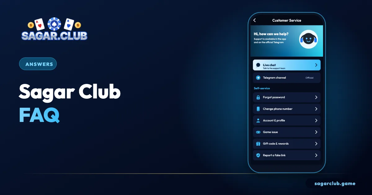 Sagar Club FAQ
