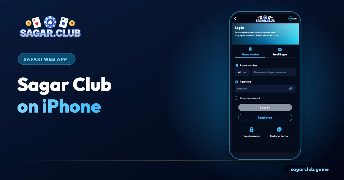 Sagar Club on iPhone